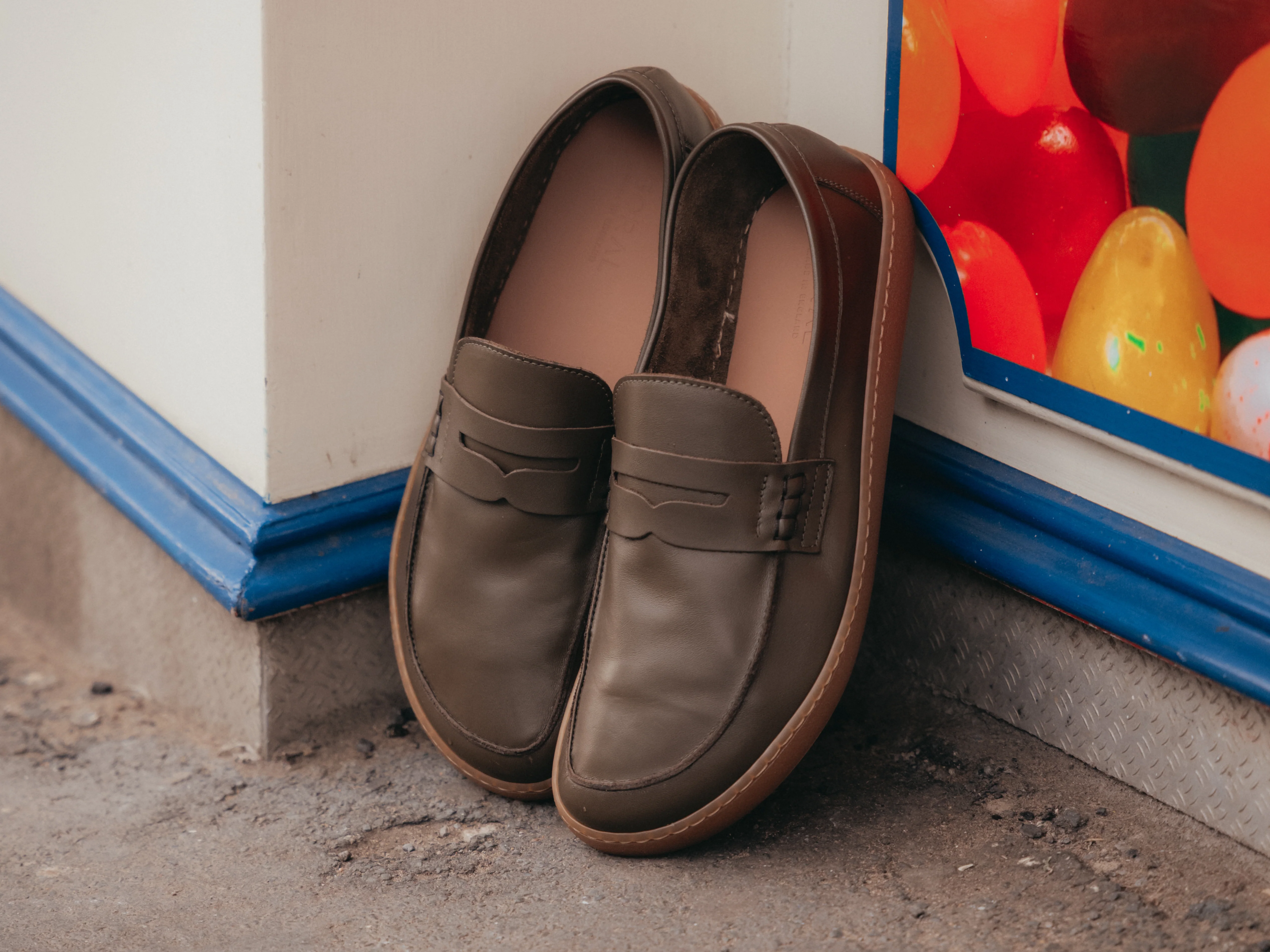 ASLIN Barefoot Loafer - Green Calfskin Nappa Leather - Image 5