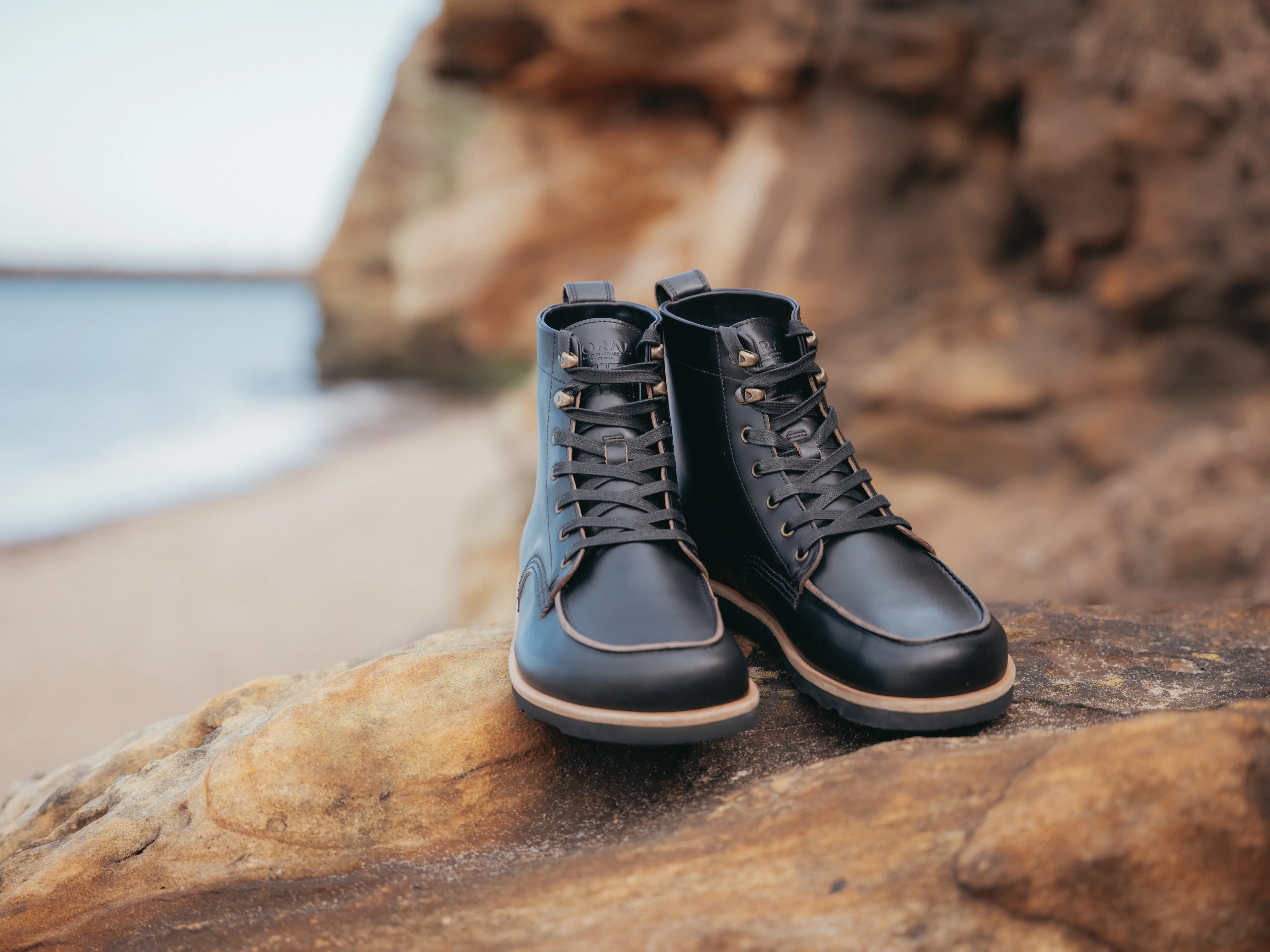 PORTER Barefoot Apron Boot - Black Horween Chromexcel Leather - Image 4