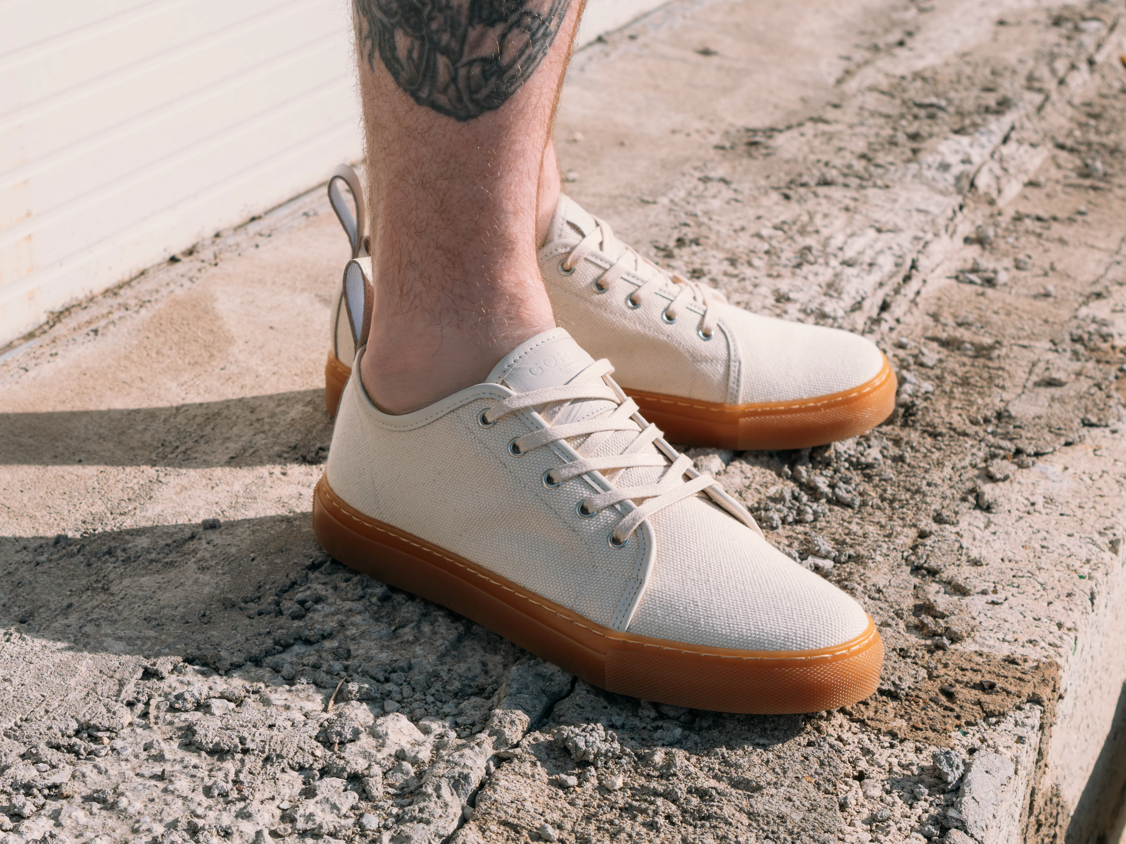 SMUGS Rose Anvil X GORAL Low Top Sneaker - 32oz Canvas - Ready To Ship - Image 5